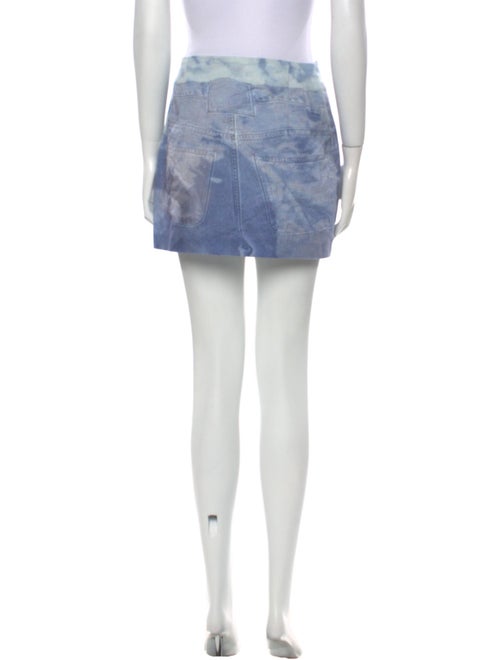 Elliss Printed Mini Skirt