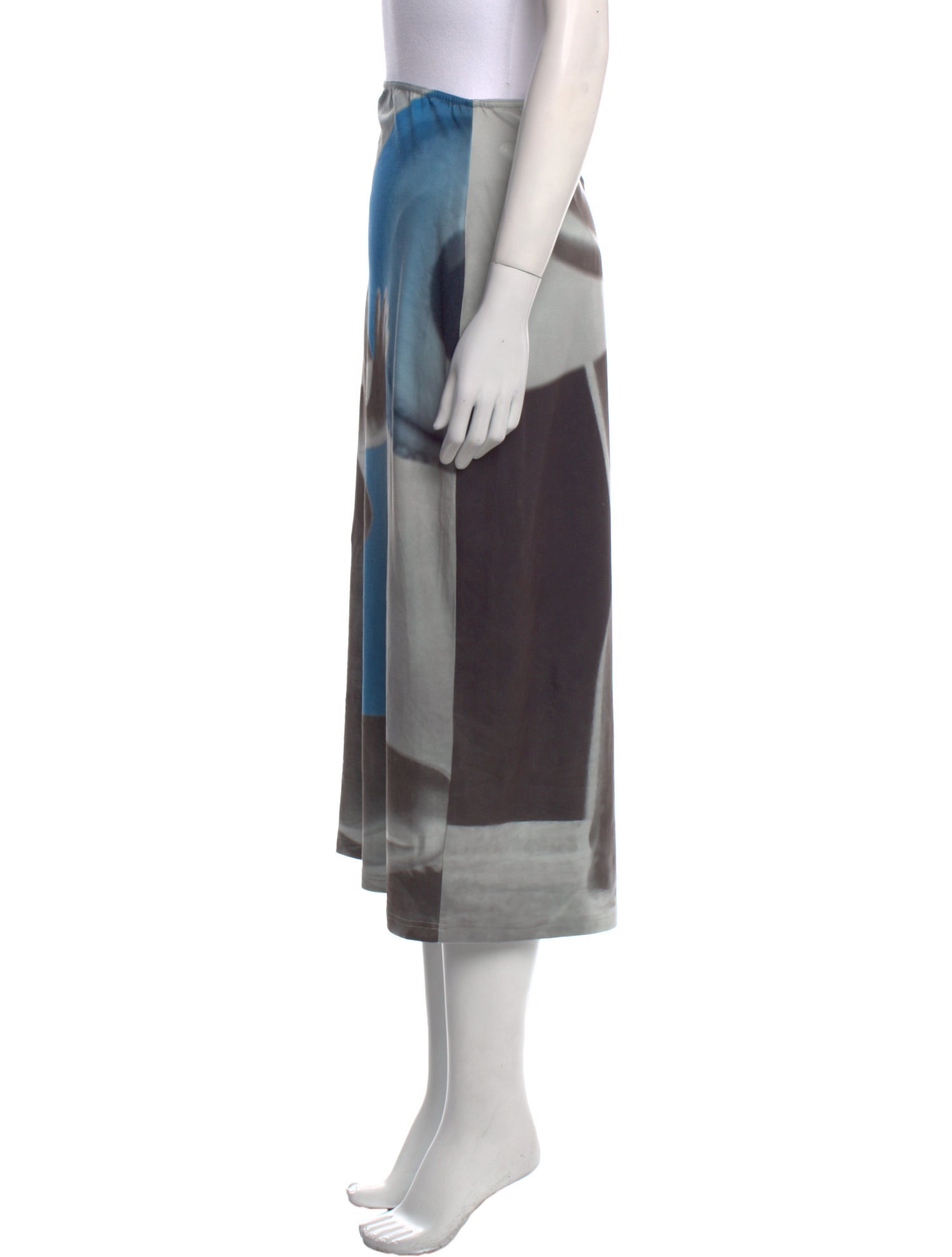 Elliss Printed Midi Length Skirt