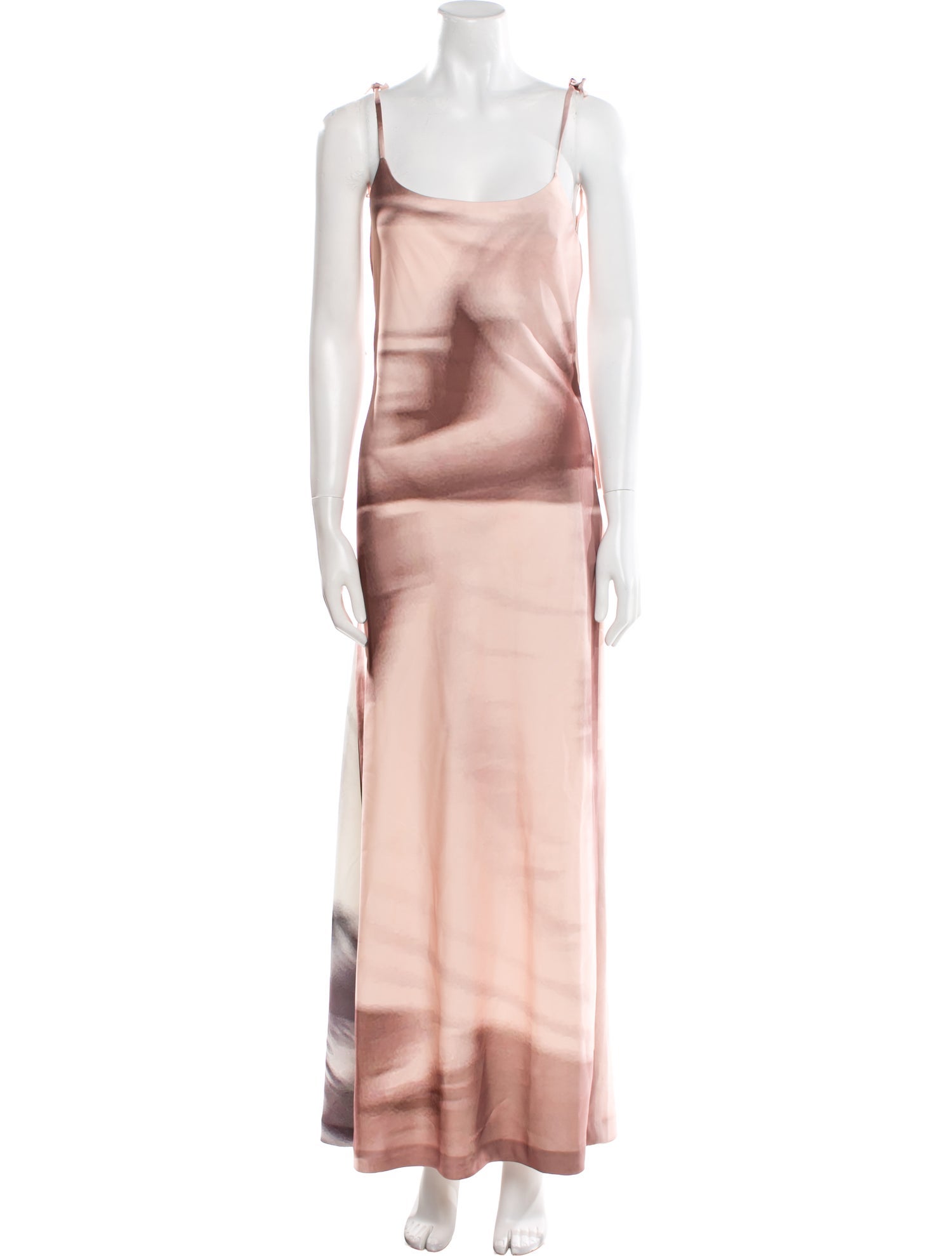 Elliss Silk Long Dress