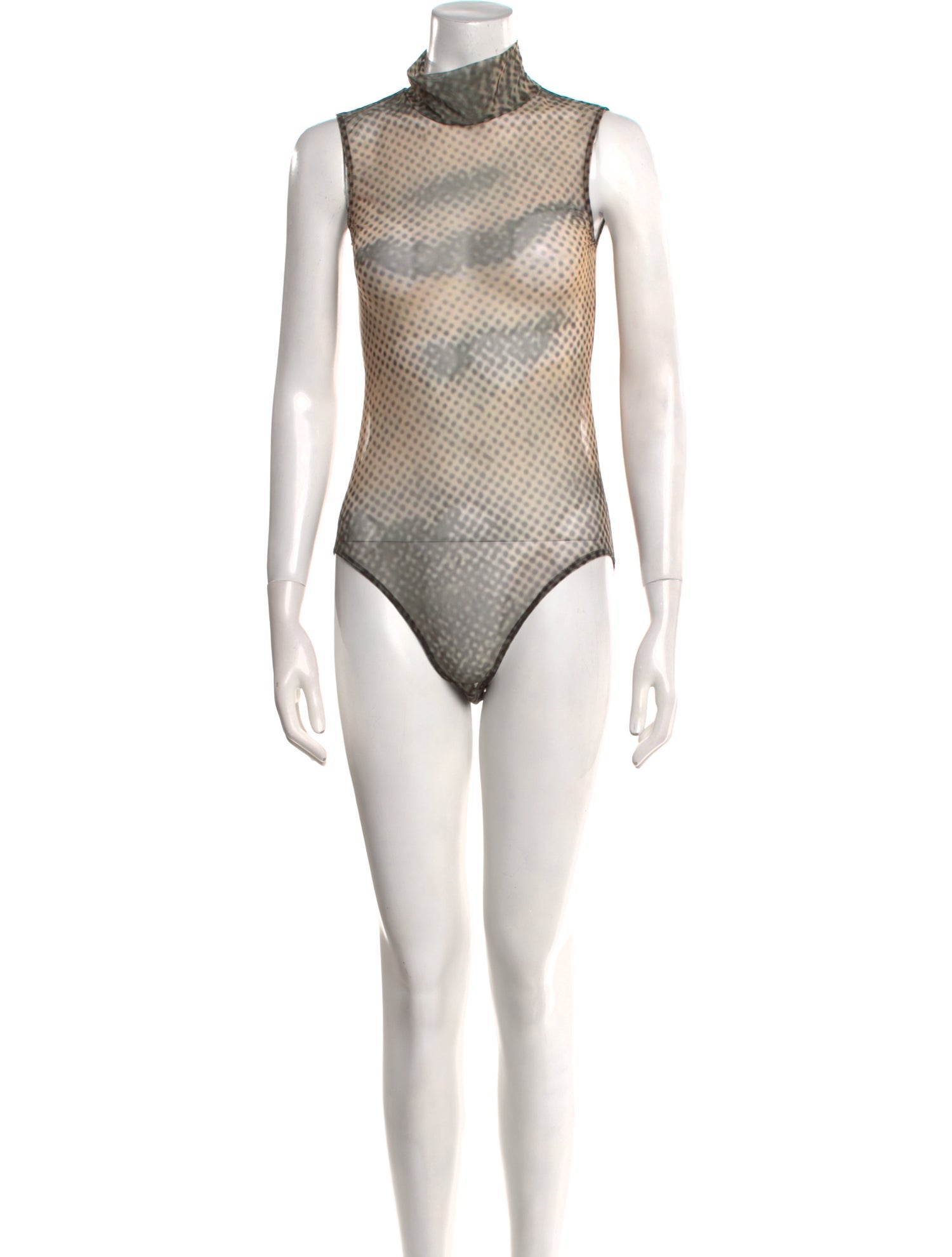 Elliss Turtleneck Sleeveless Bodysuit w/ Tags