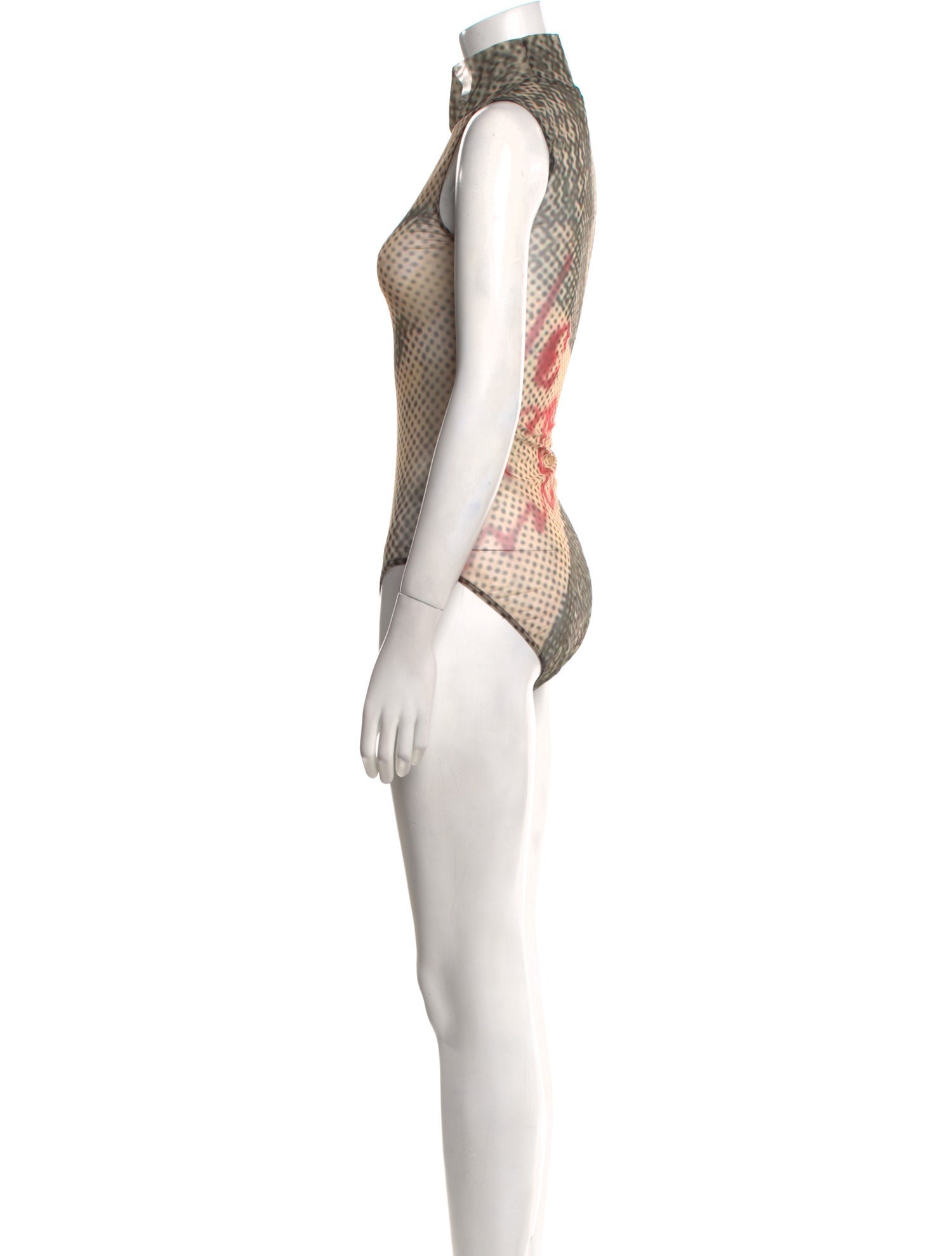 Elliss Turtleneck Sleeveless Bodysuit w/ Tags