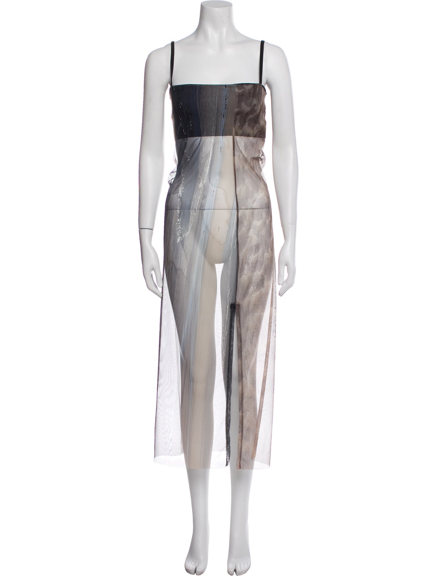 Elliss Printed Long Dress w/ Tags