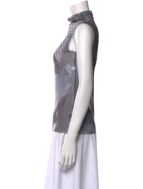 Elliss Mock Neck Sleeveless Top