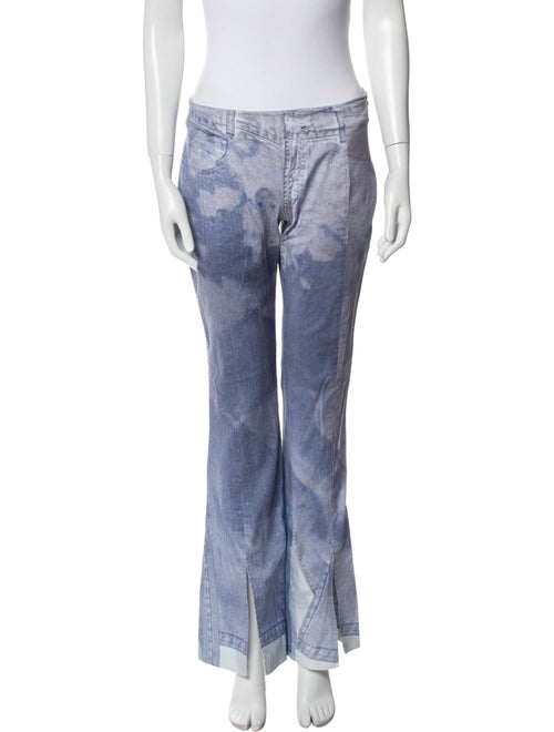 Elliss Tie-Dye Print Wide Leg Pants
