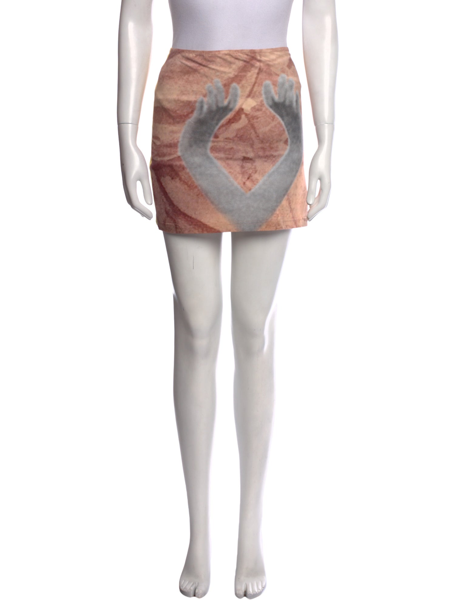 Elliss Printed Mini Skirt