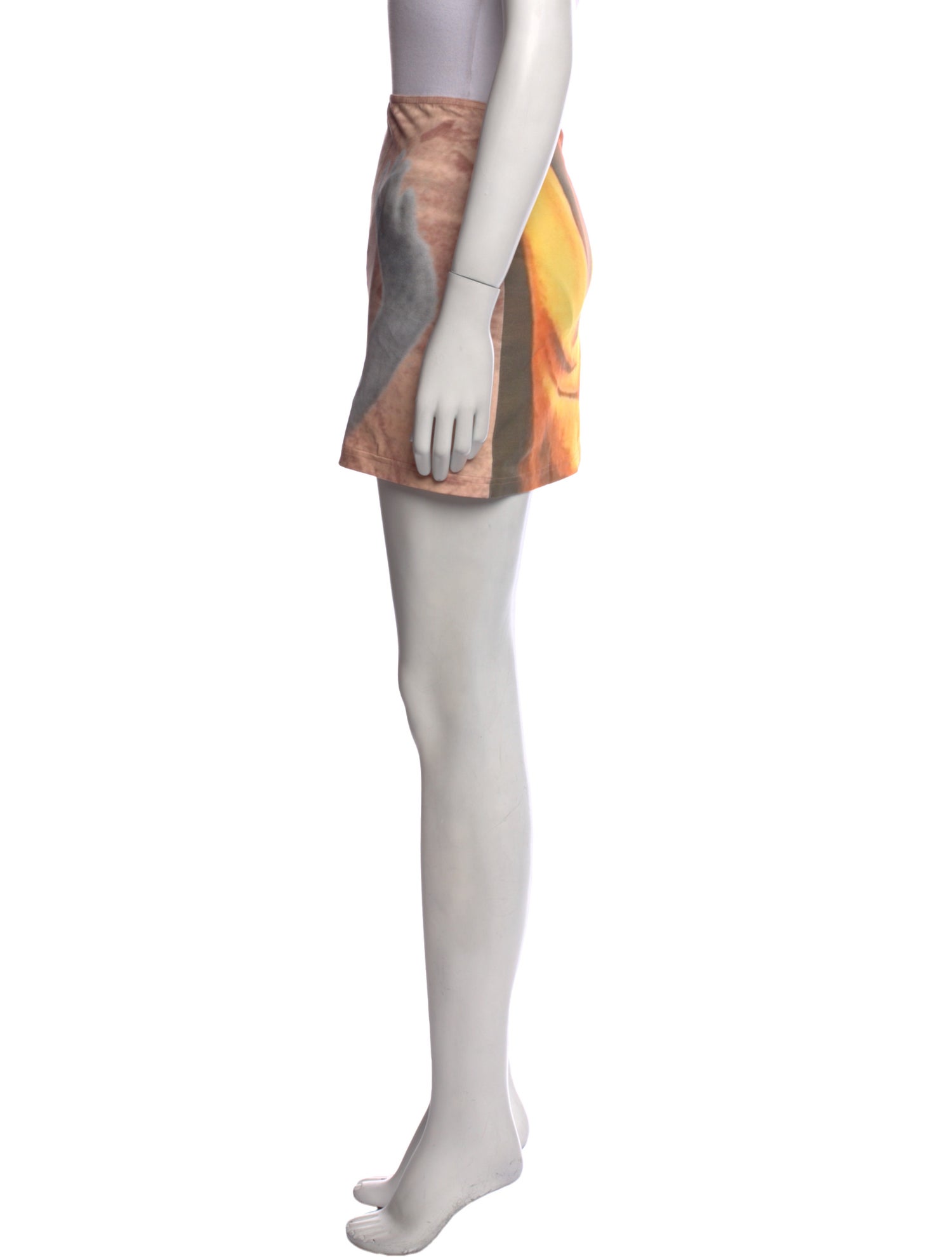 Elliss Printed Mini Skirt