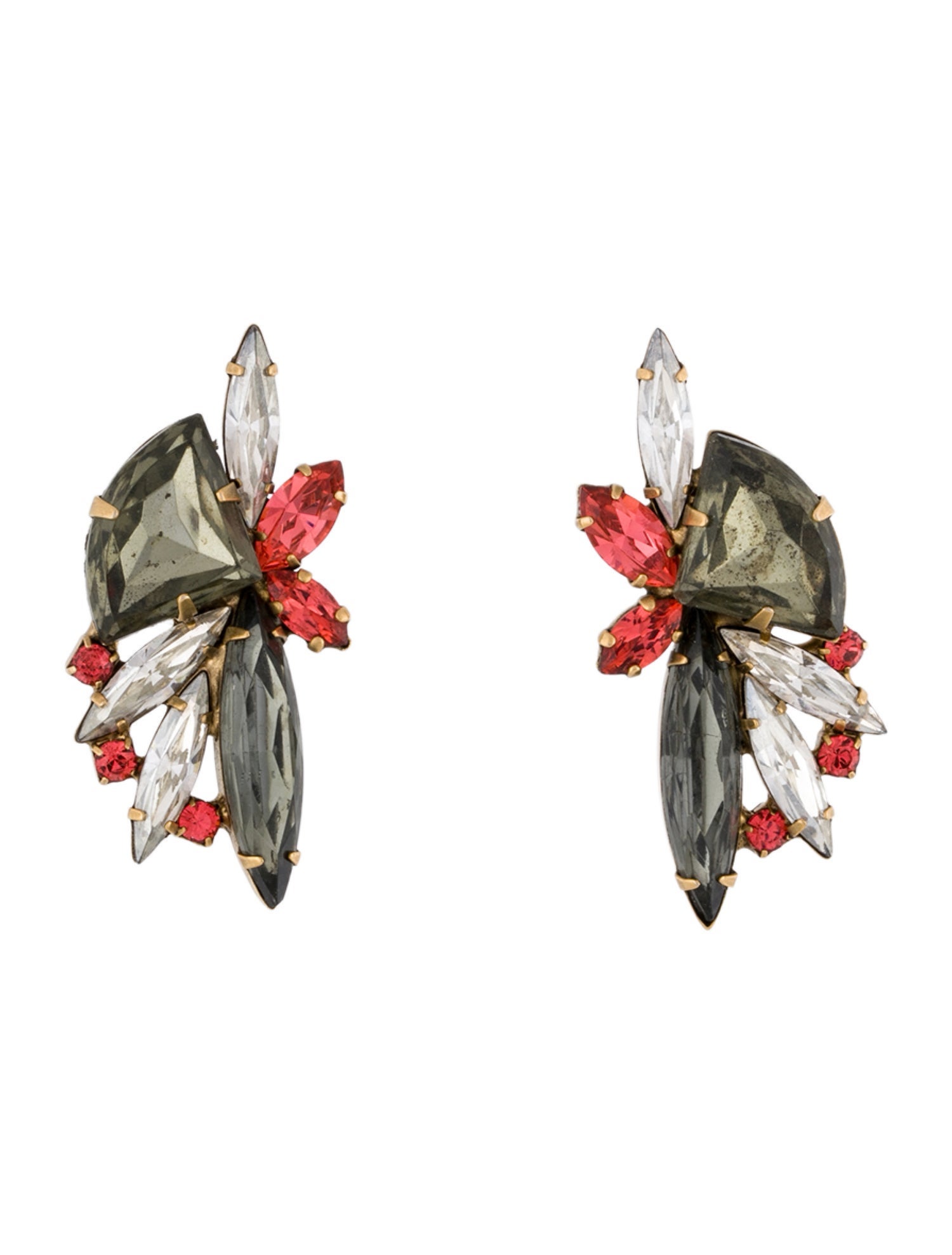 Elizabeth Cole Crystal Stud Earring
