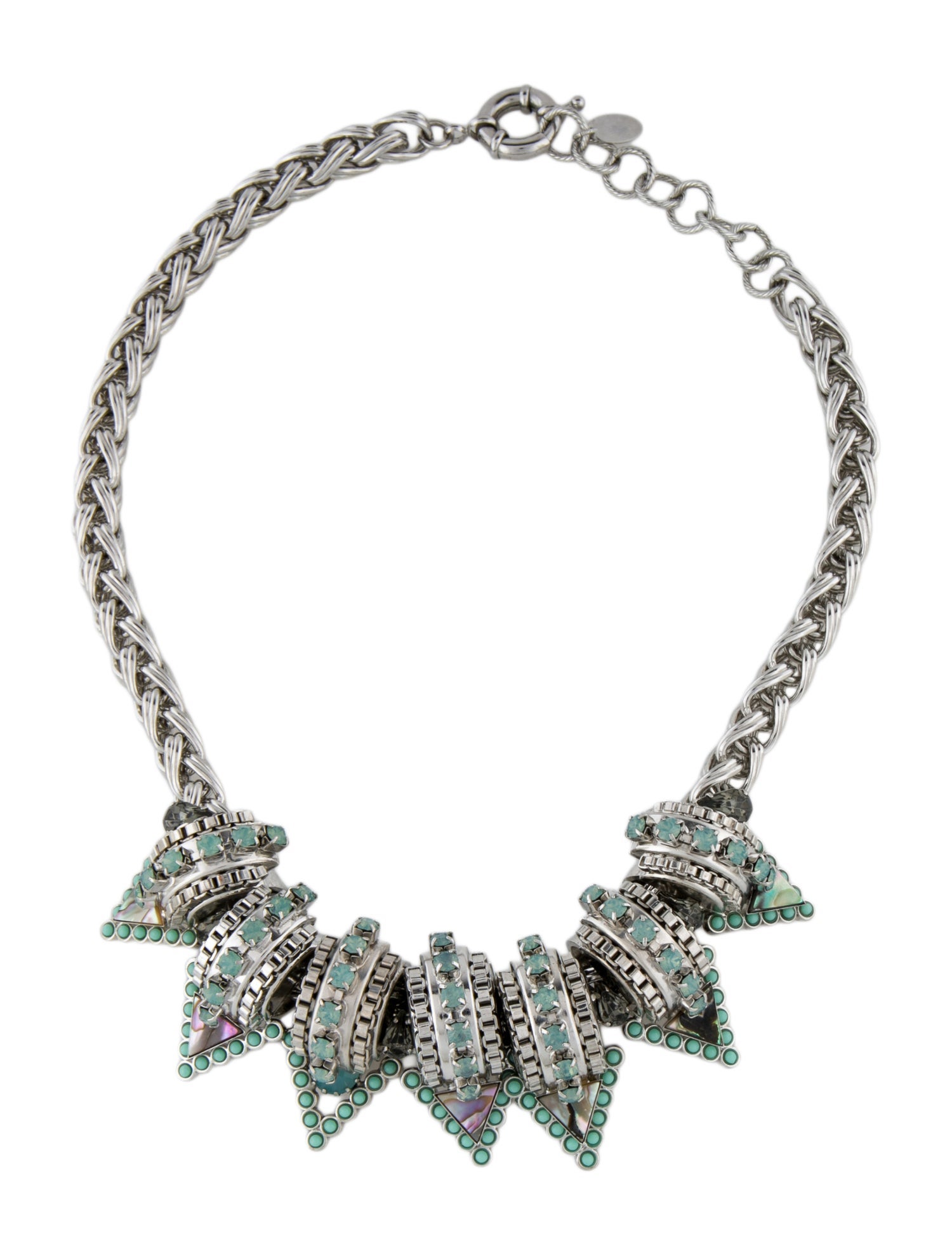 Elizabeth Cole Crystal Collar Necklace