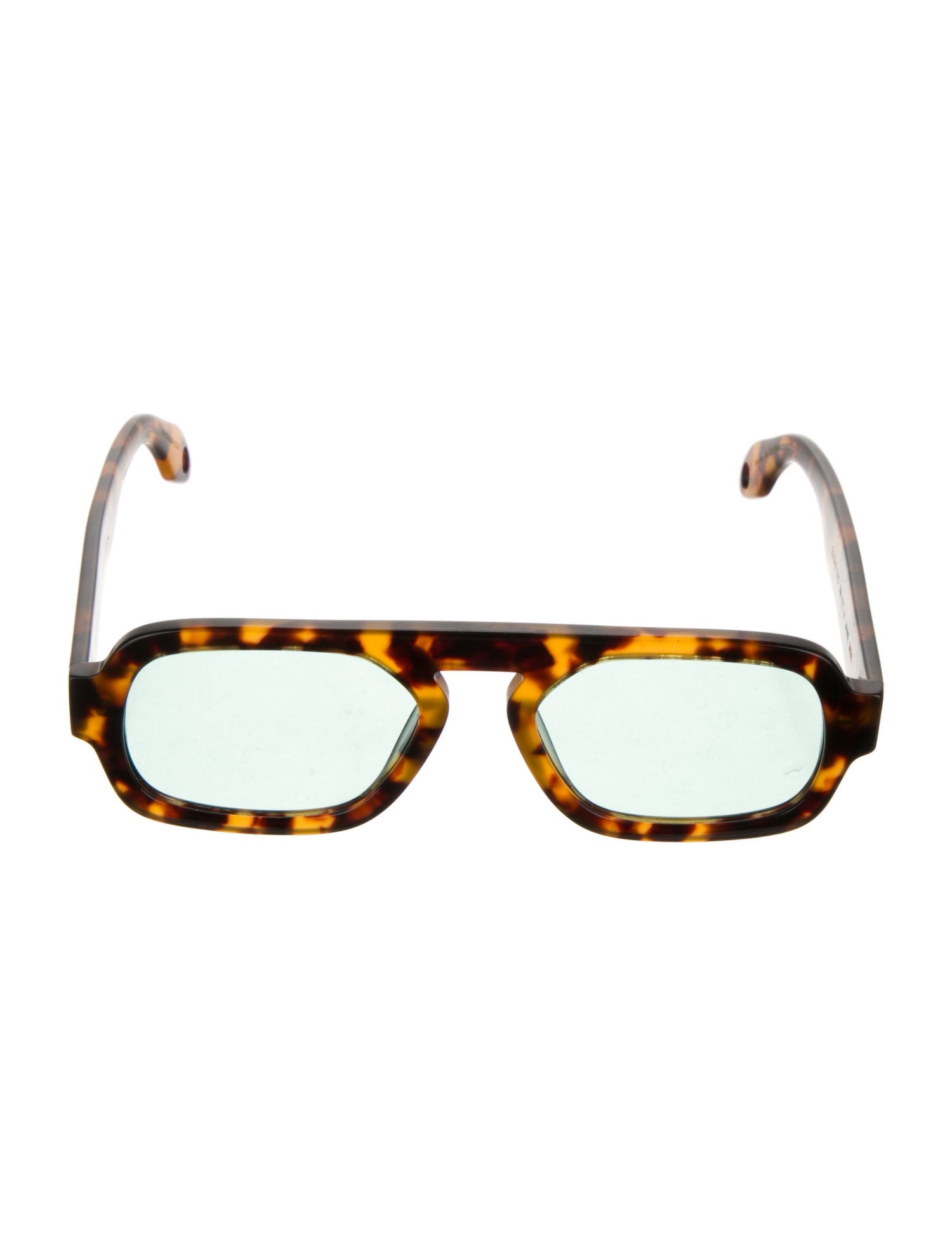 Elisa Johnson Square Tinted Sunglasses