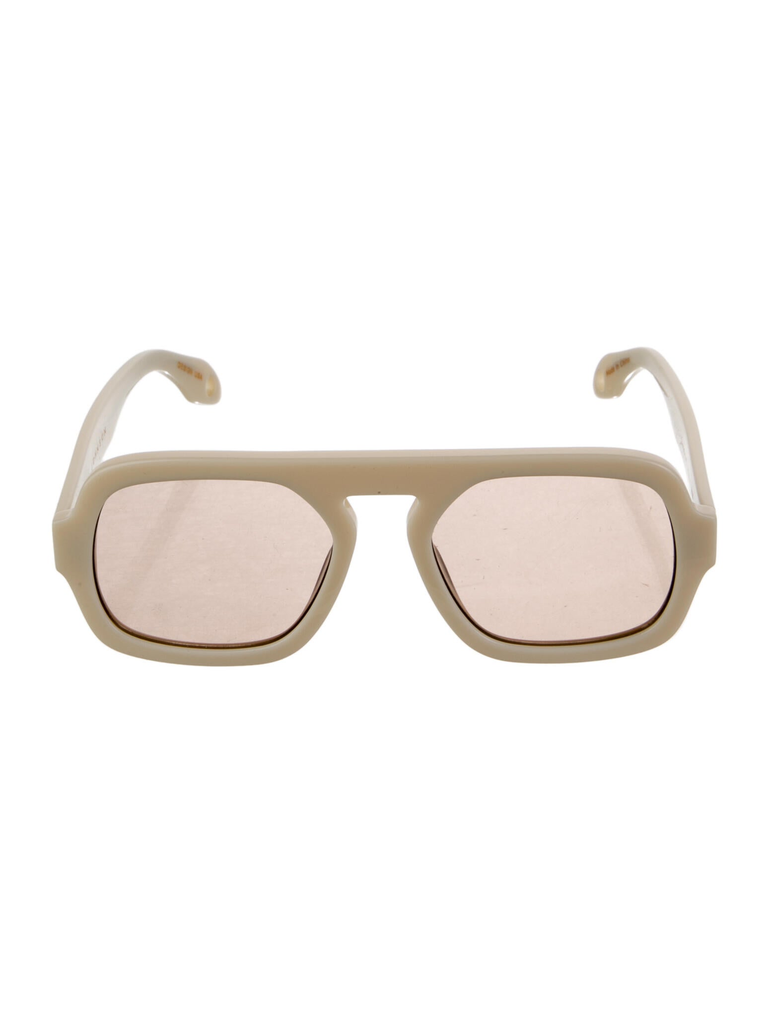 Elisa Johnson Square Gradient Sunglasses