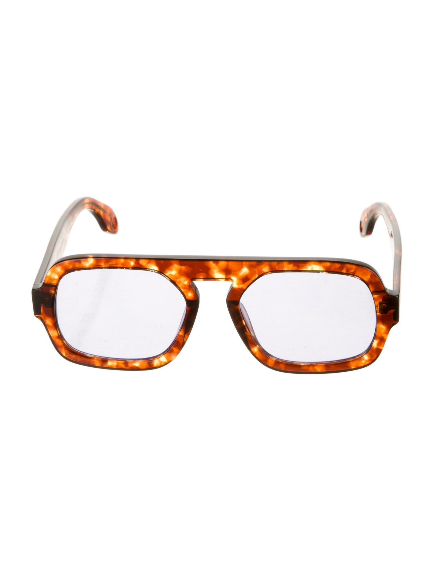 Elisa Johnson Square Tinted Sunglasses