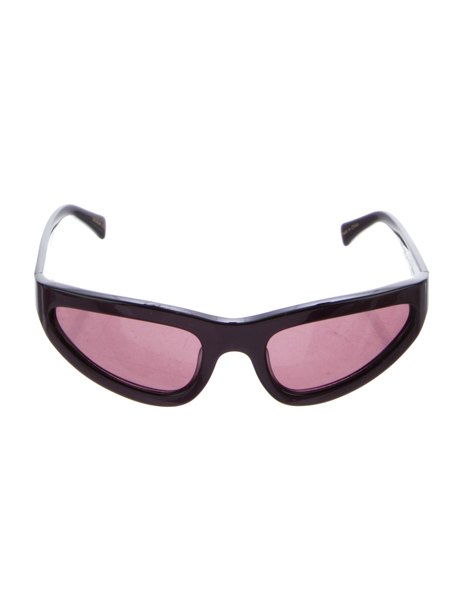 Elisa Johnson Shield Tinted Sunglasses