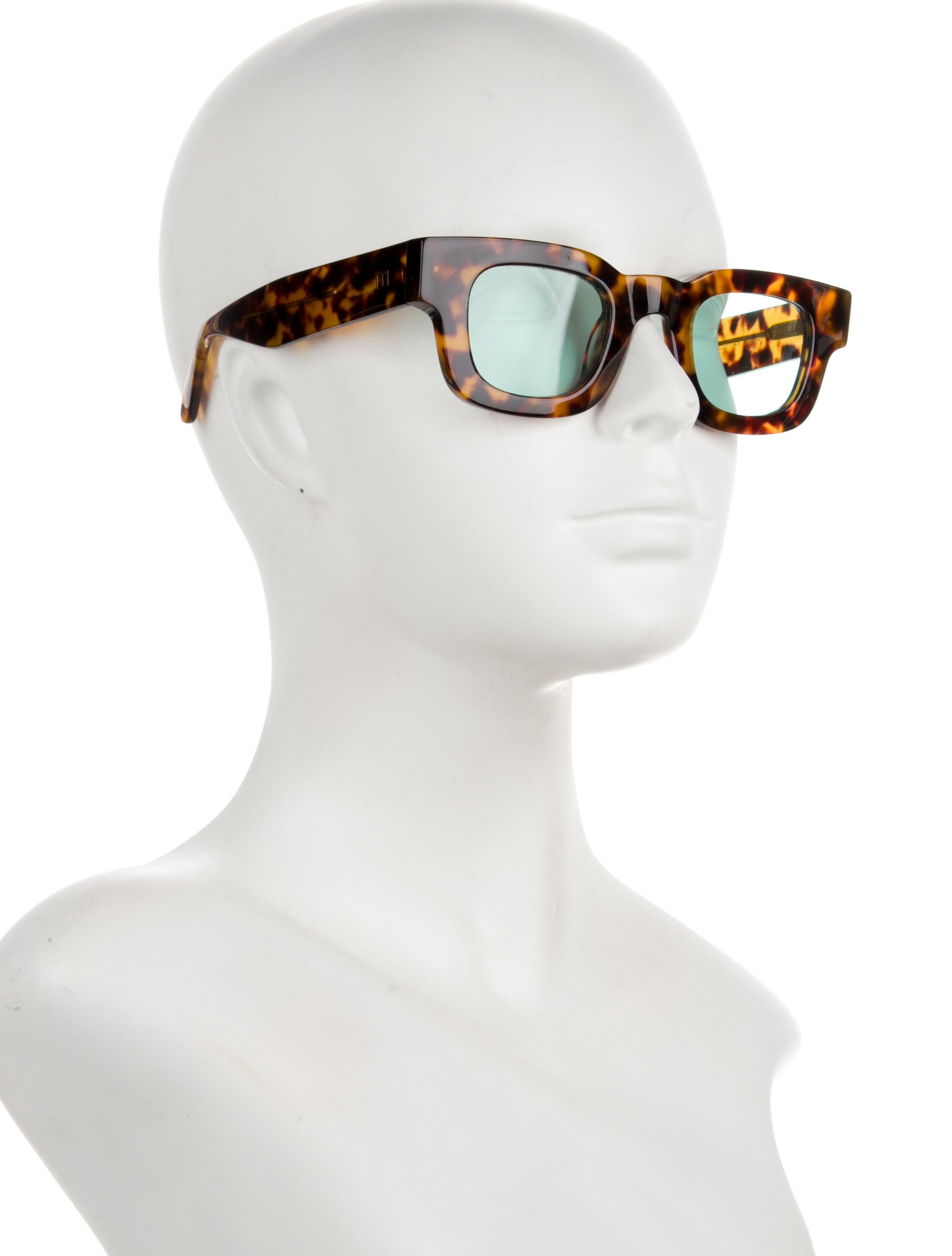 Elisa Johnson Square Tinted Sunglasses