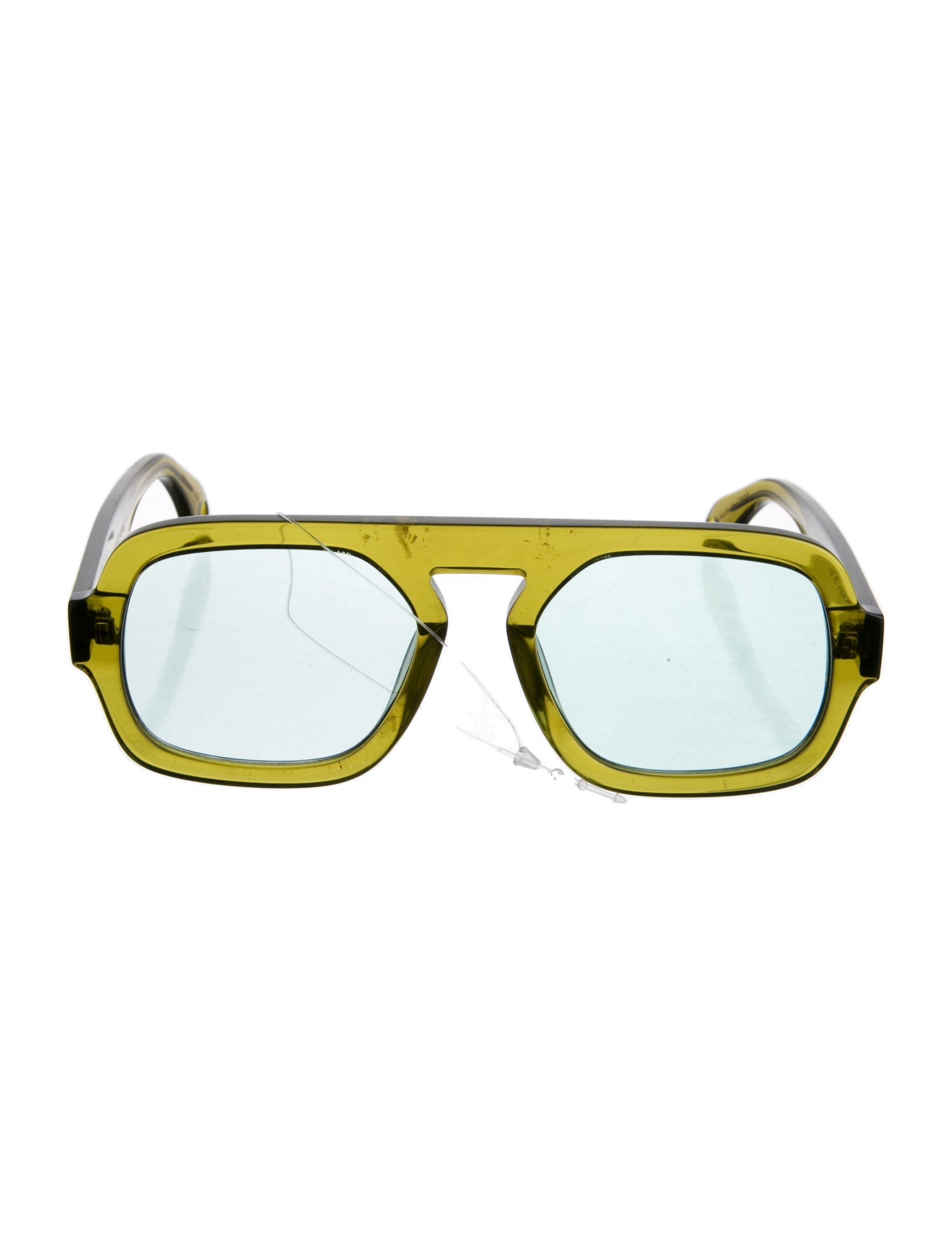 Elisa Johnson Square Tinted Sunglasses