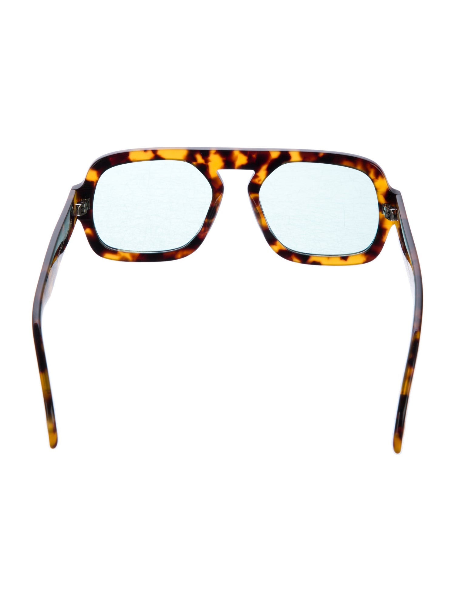 Elisa Johnson Square Tinted Sunglasses