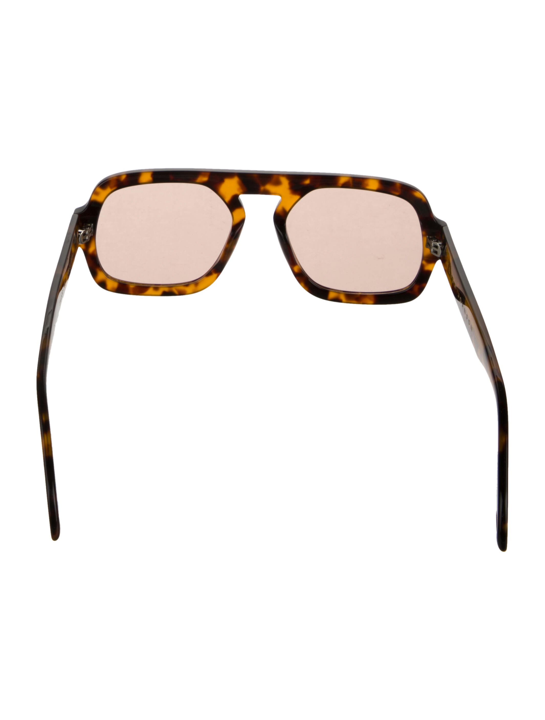 Elisa Johnson Square Tinted Sunglasses