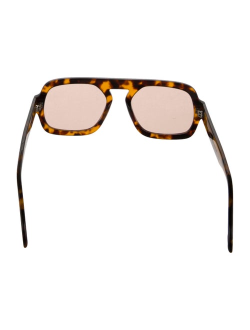 Elisa Johnson Square Tinted Sunglasses