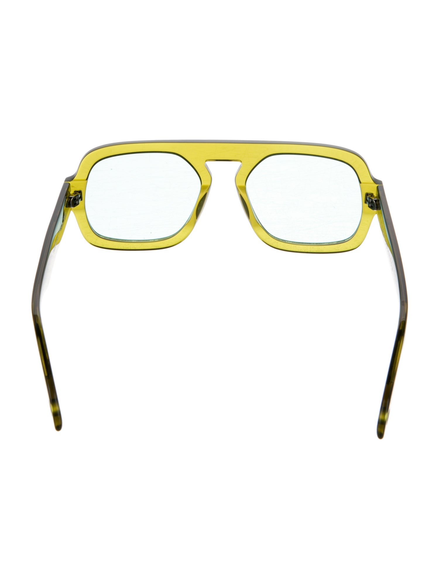 Elisa Johnson Square Tinted Sunglasses