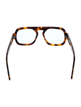 Elisa Johnson Square Tinted Sunglasses