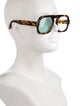 Elisa Johnson Square Tinted Sunglasses