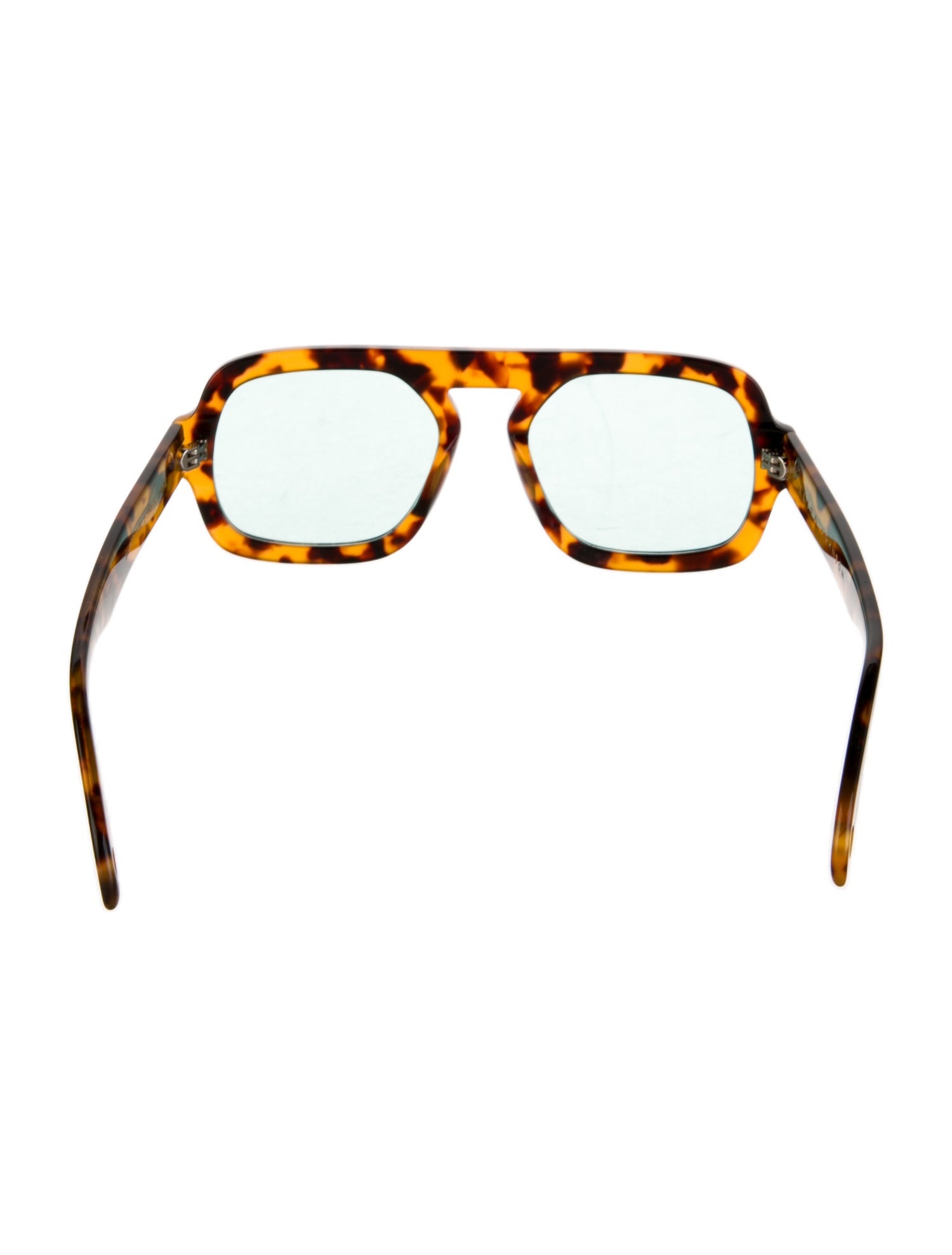 Elisa Johnson Square Tinted Sunglasses