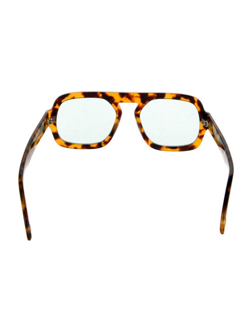 Elisa Johnson Square Tinted Sunglasses