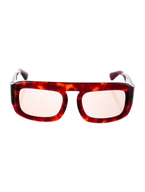 Elisa Johnson Square Tinted Sunglasses