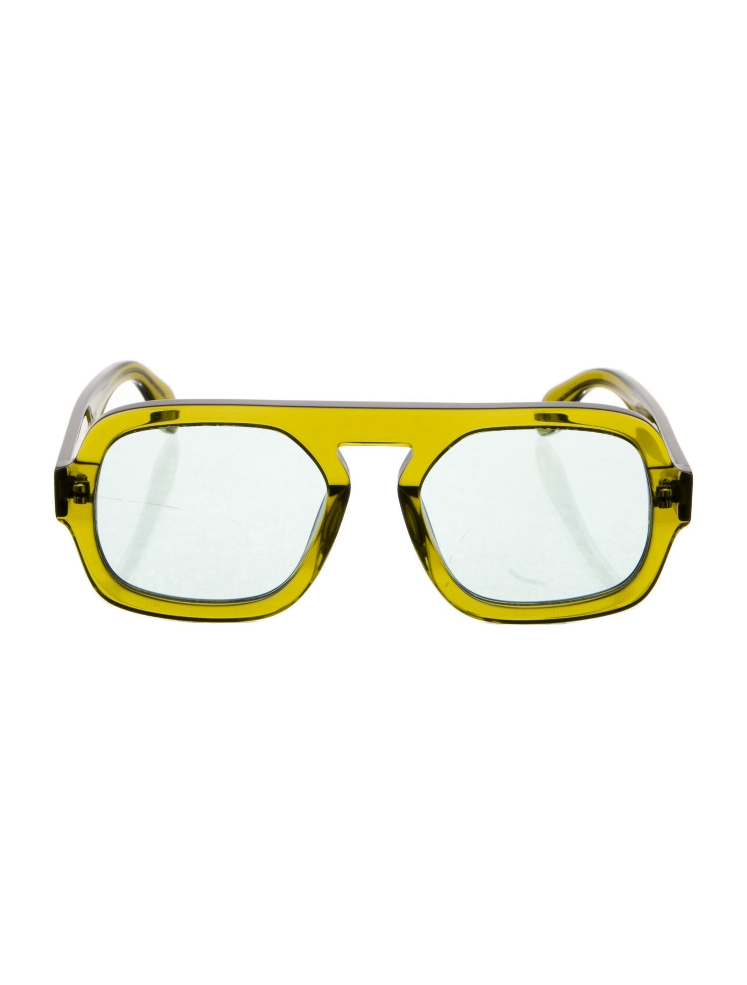 Elisa Johnson Square Tinted Sunglasses