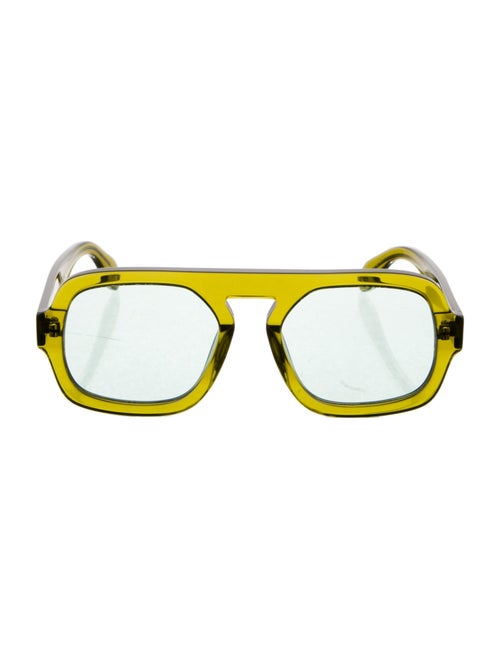 Elisa Johnson Square Tinted Sunglasses