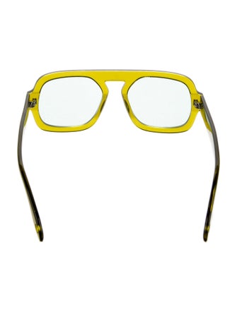 Elisa Johnson Square Tinted Sunglasses