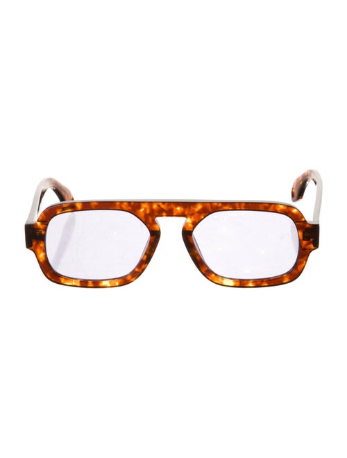 Elisa Johnson Square Tinted Sunglasses