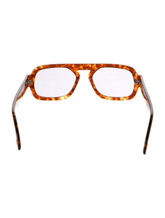 Elisa Johnson Square Tinted Sunglasses