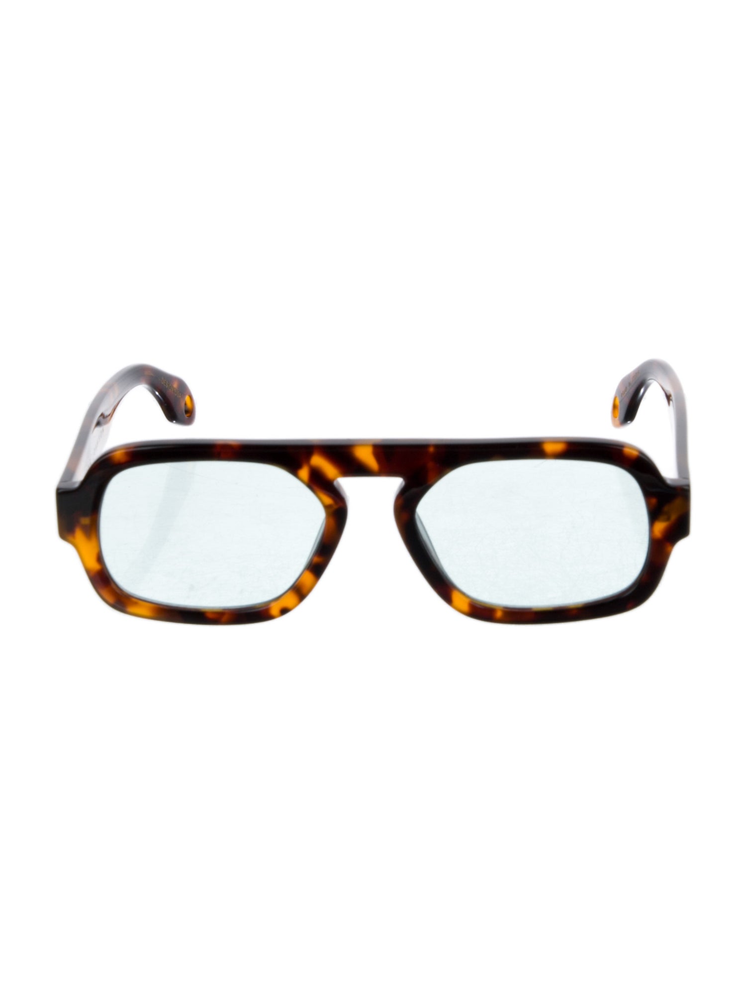 Elisa Johnson Square Mirrored Sunglasses w/ Tags