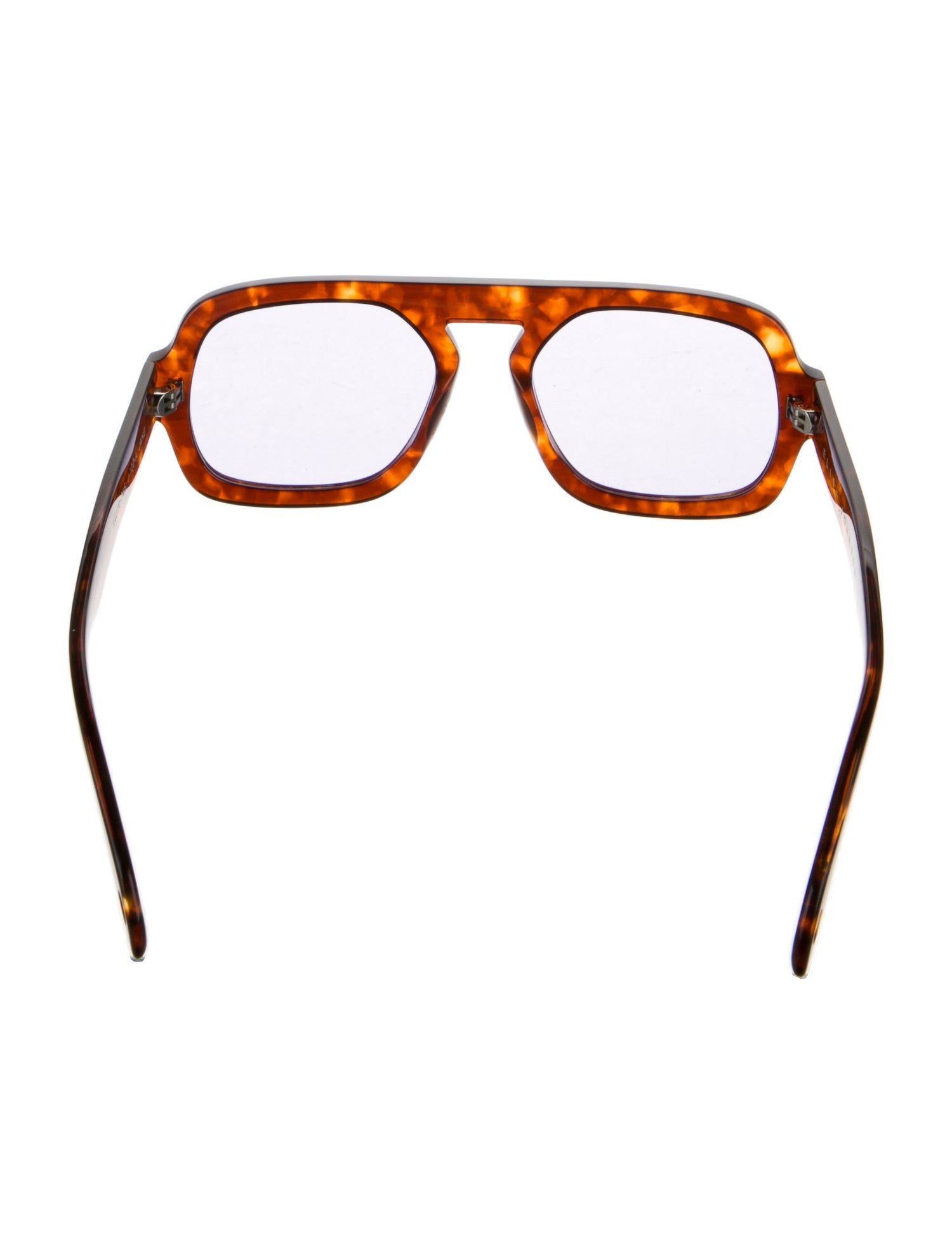 Elisa Johnson Square Tinted Sunglasses