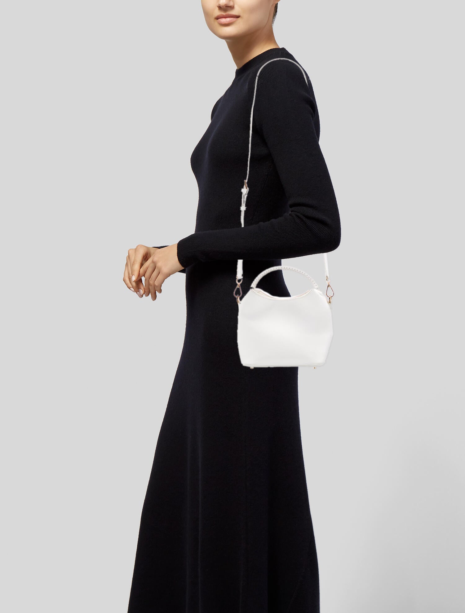 Elleme Leather Mini Handle Bag