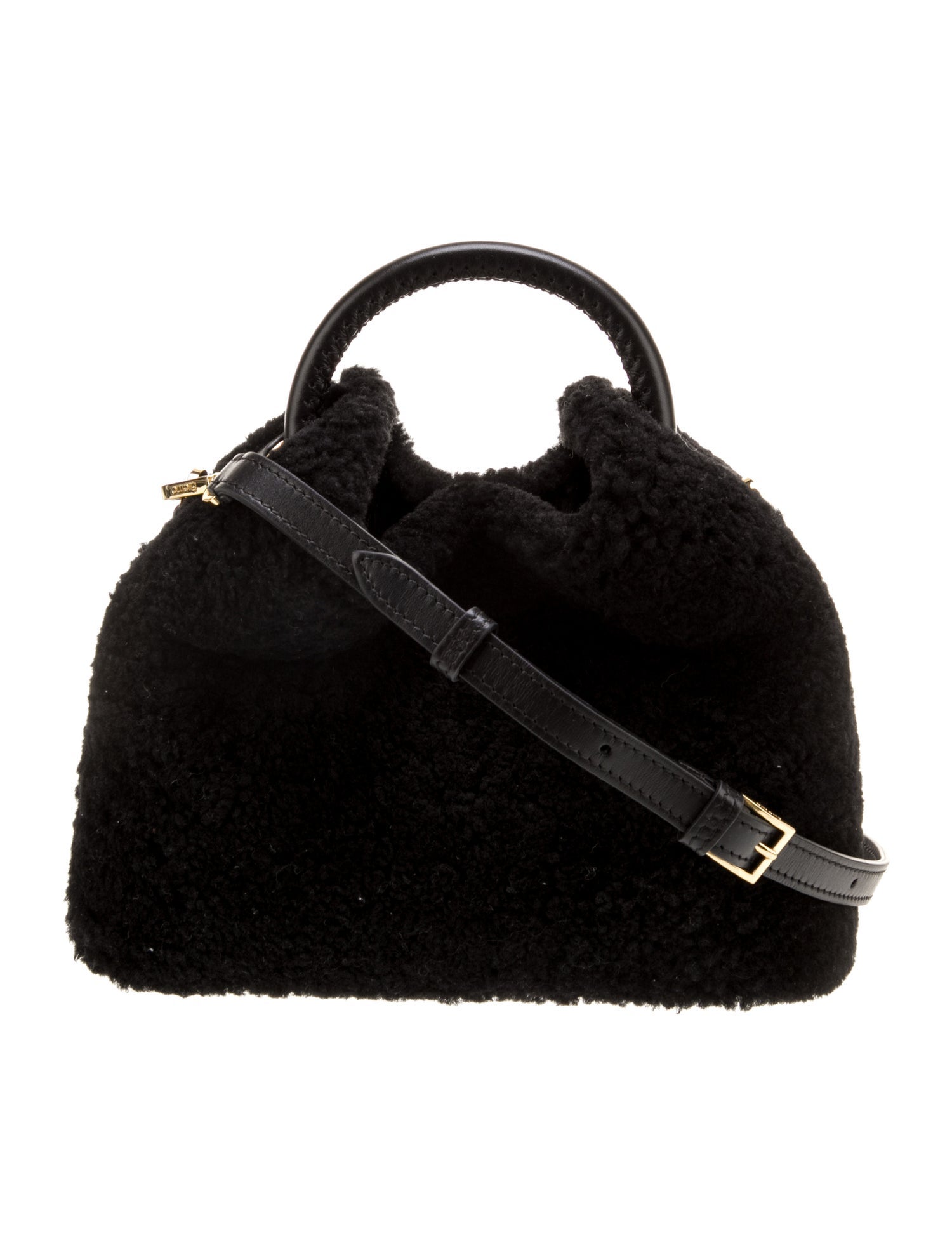Elleme Faux Fur Top Handle Bag w/ Tags