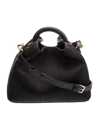 Elleme Straw Top Handle Bag