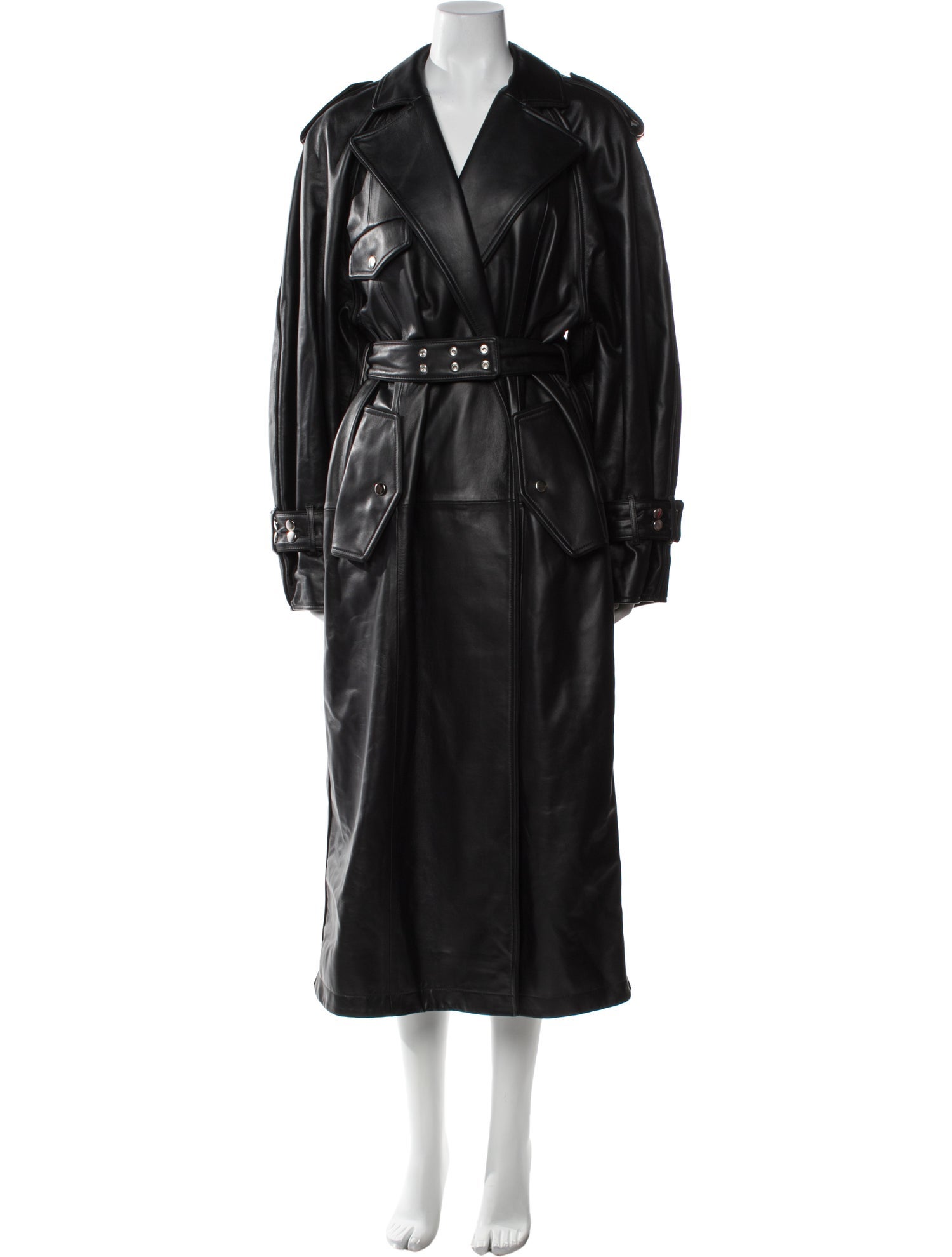 Elleme Leather Trench Coat