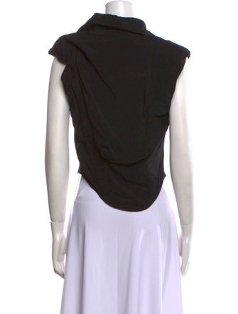 Elleme Sleeveless Button-Up Top