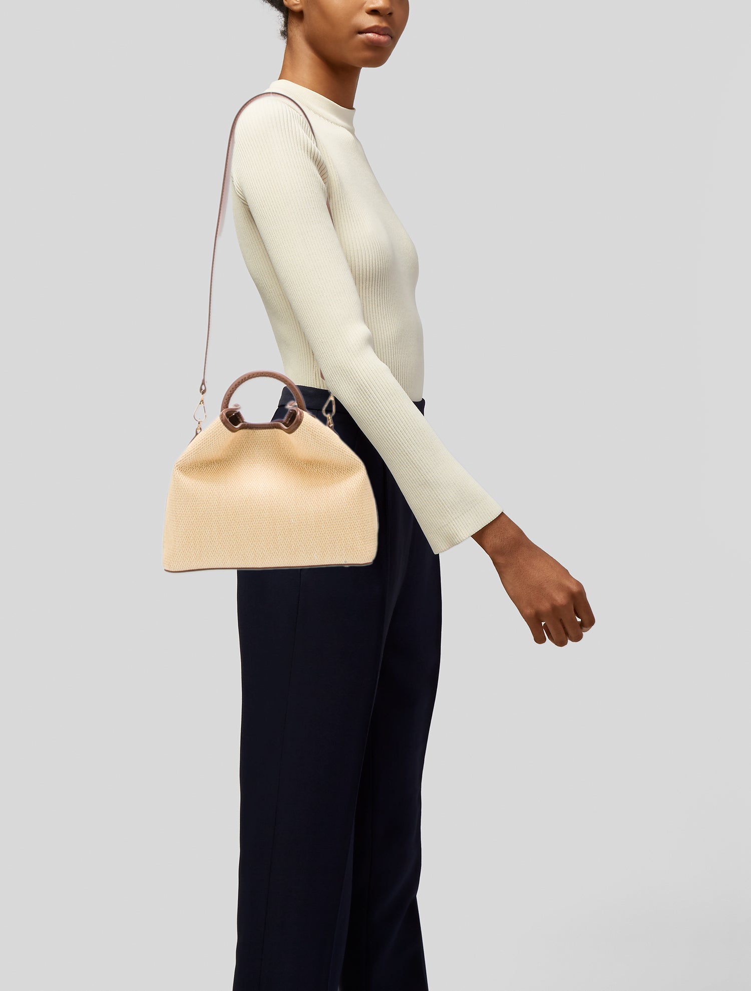 Elleme Raffia Bucket Bag