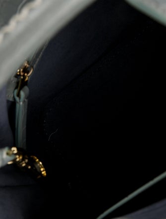 Elleme Embossed Leather Top Handle Bag