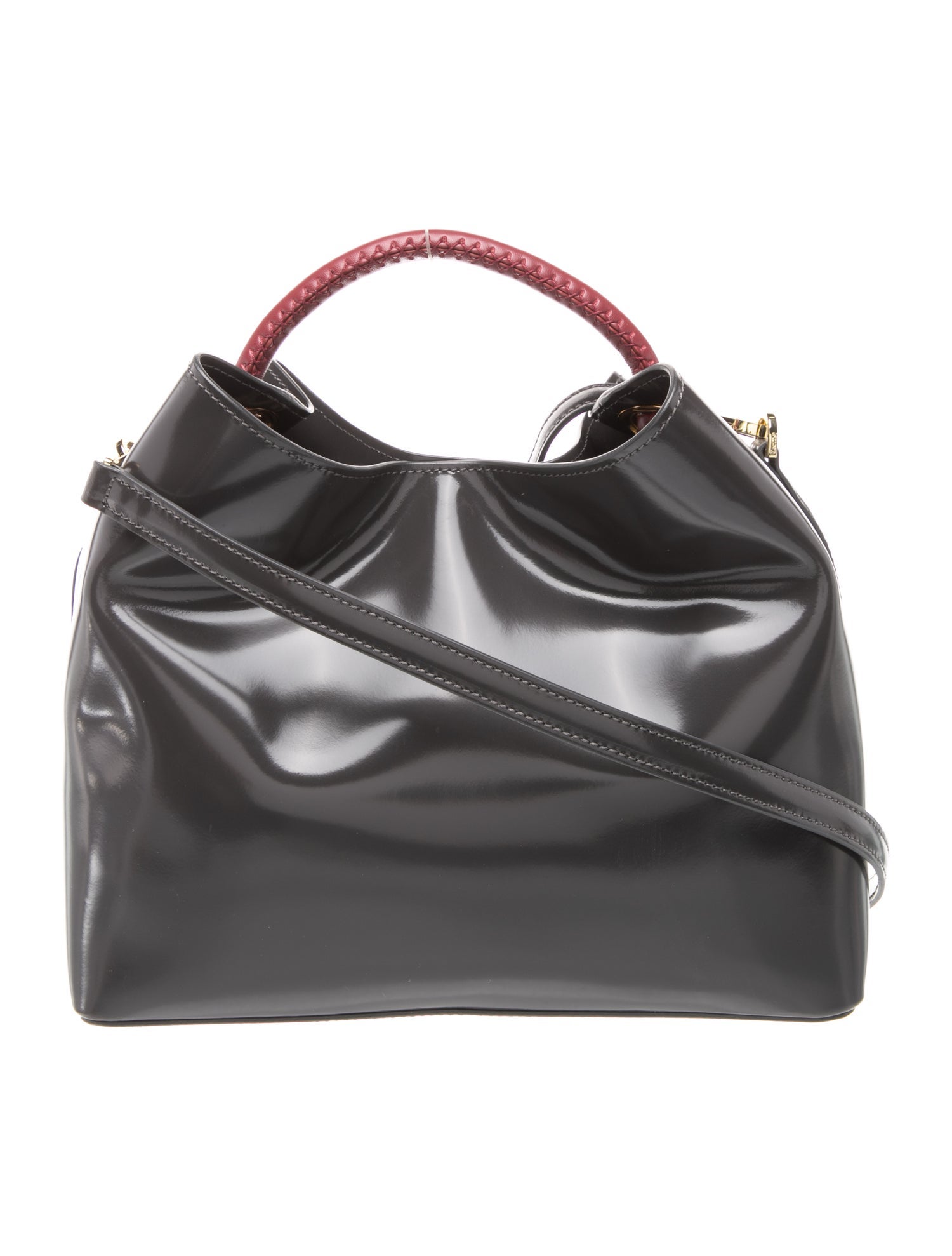 Elleme Patent Leather Top Handle Bag