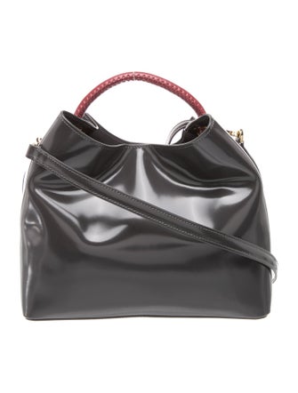 Elleme Patent Leather Top Handle Bag