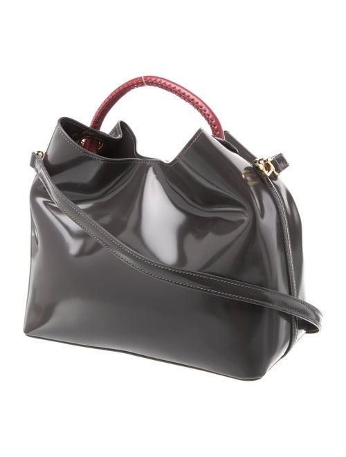 Elleme Patent Leather Top Handle Bag