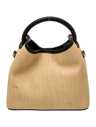Elleme Straw Top Handle Bag