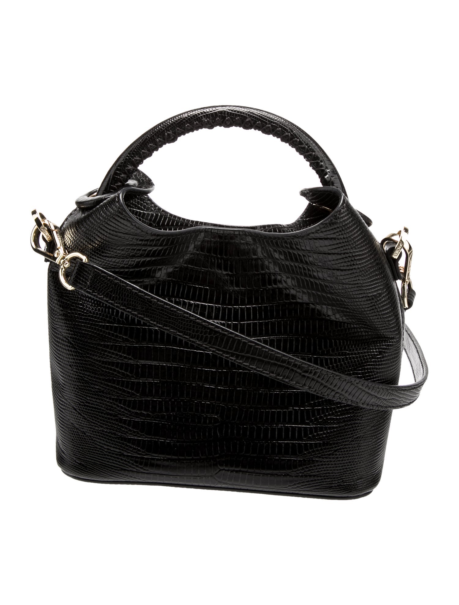 Elleme Embossed Leather Hobo