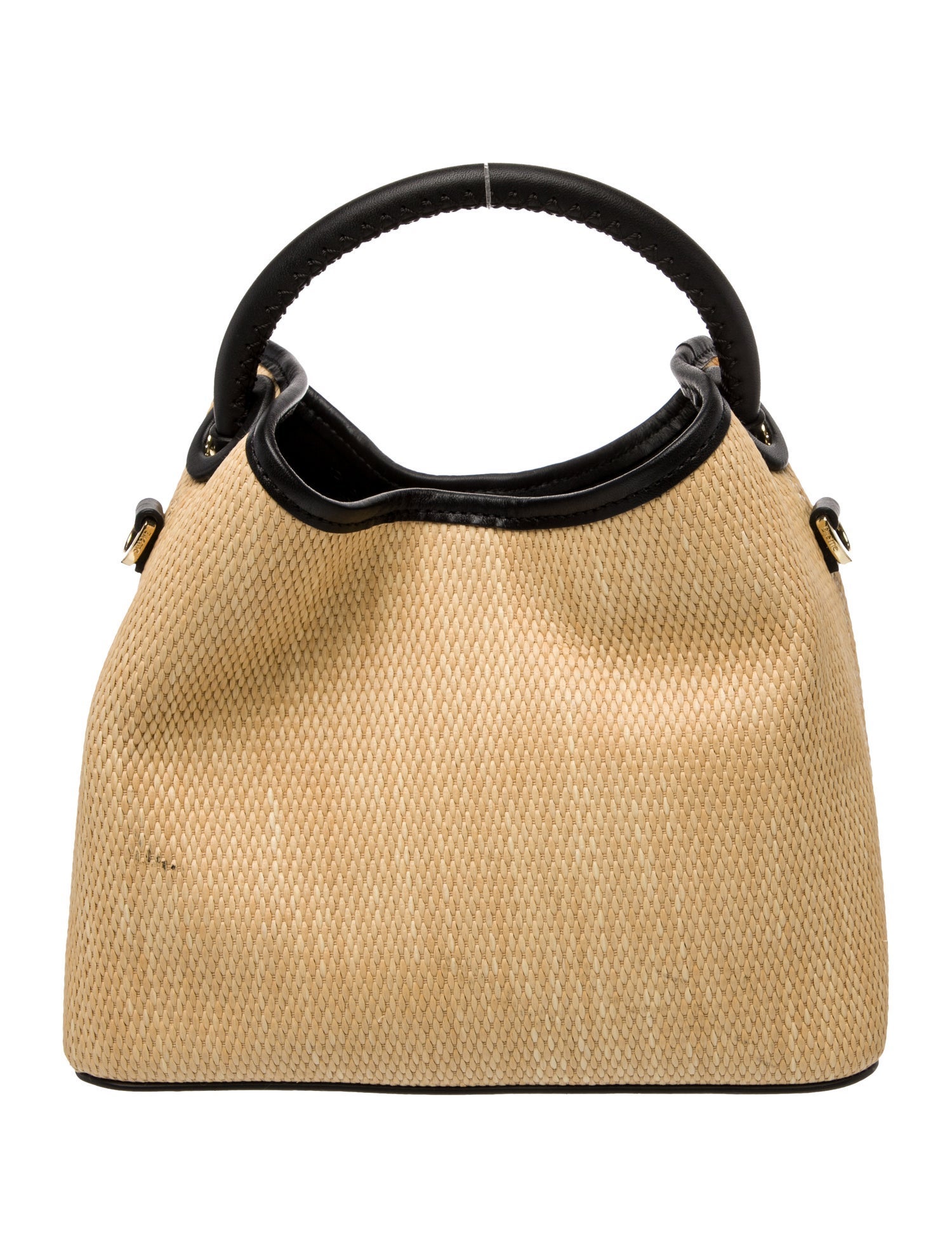 Elleme Straw Top Handle Bag