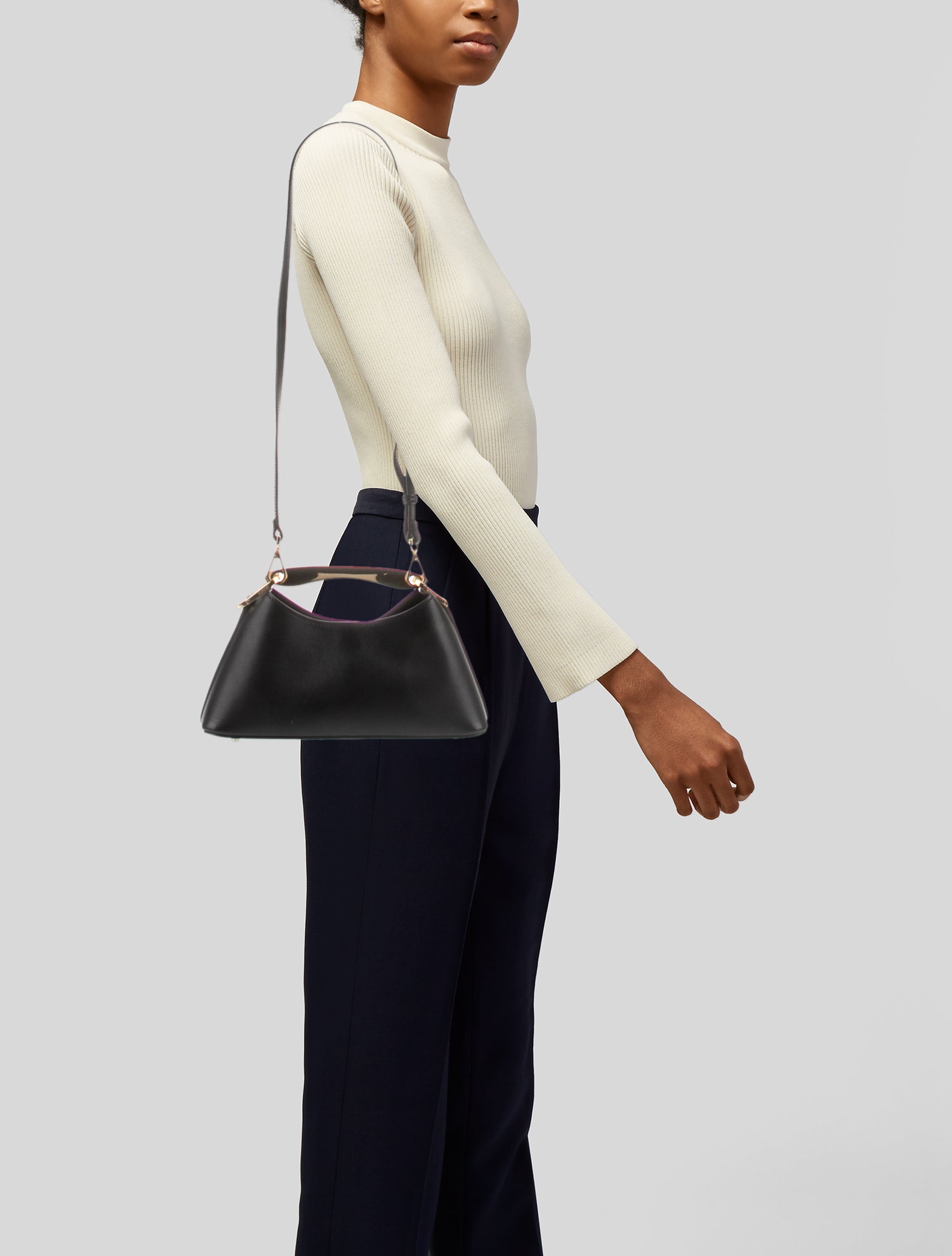 Elleme Leather Top Handle Bag