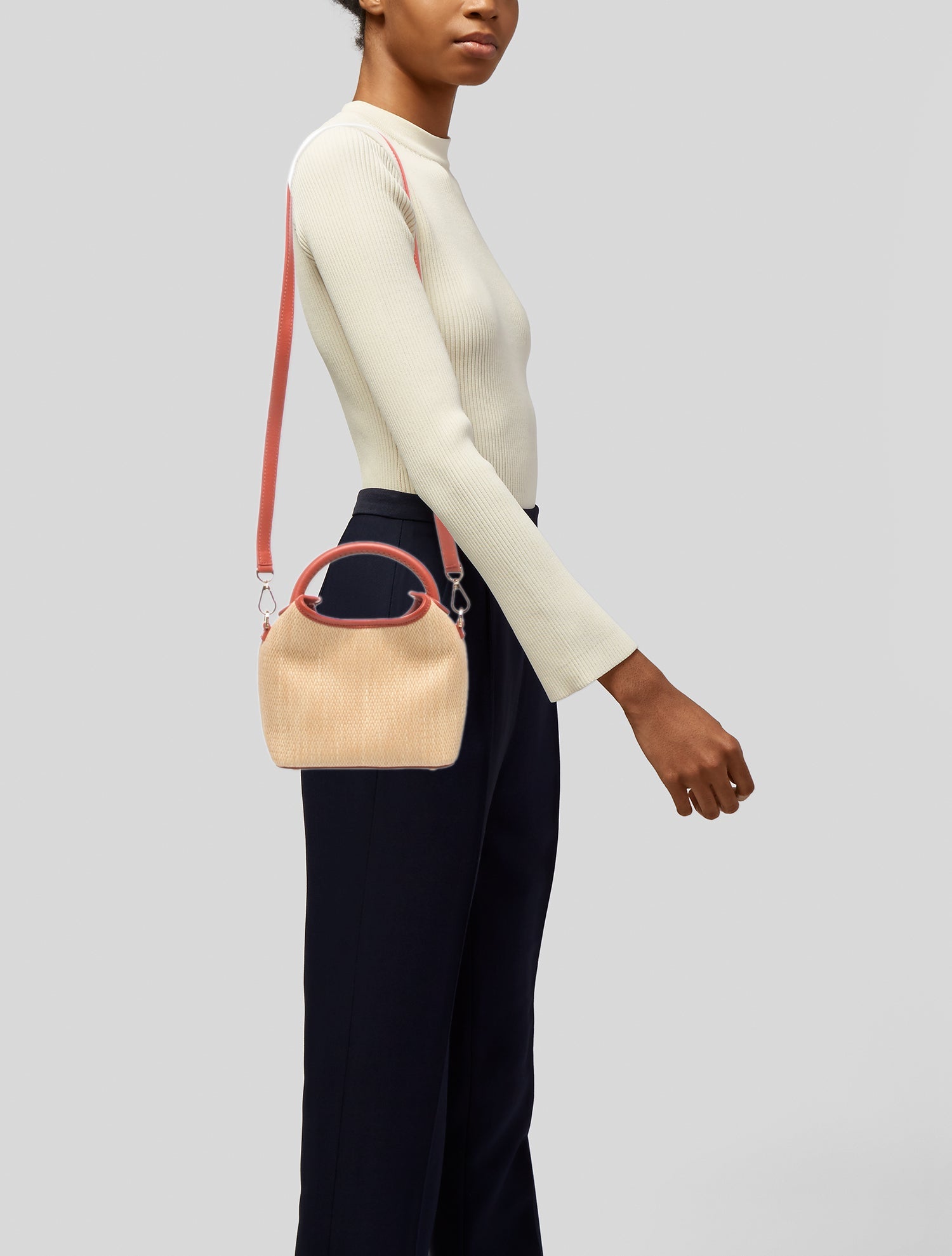 Elleme Raffia Bucket Bag