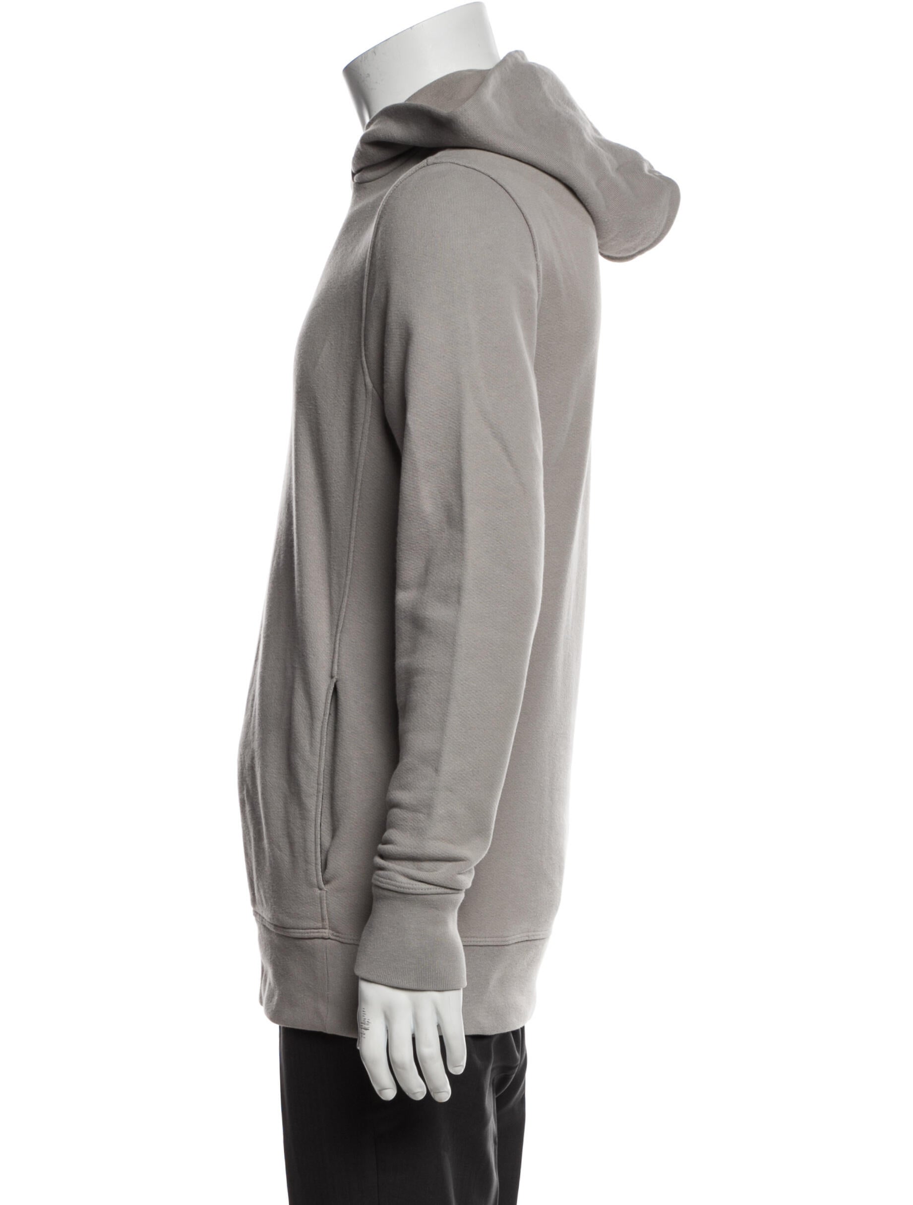John Elliott + Co V-Neck Long Sleeve Hoodie